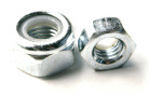 M8 hex nut with nylon insert 13 mm head 